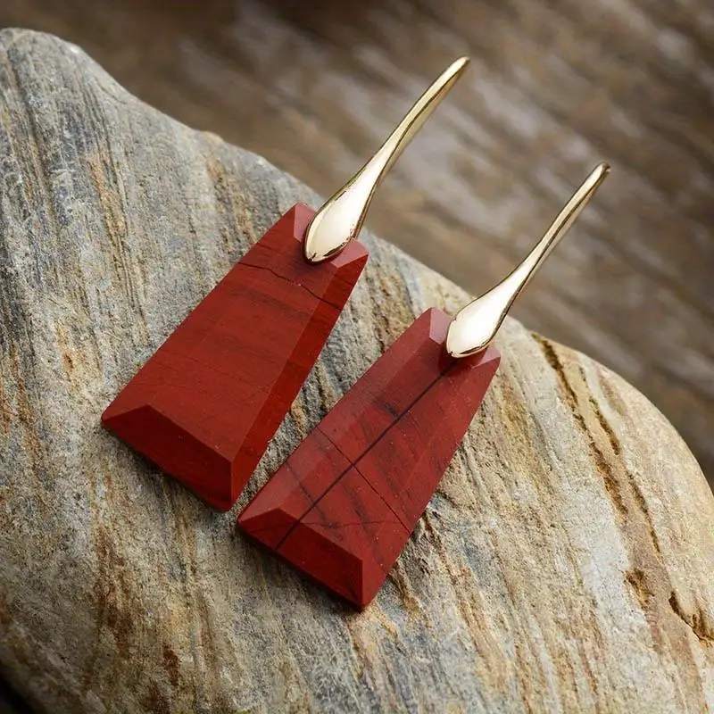 European And American-style Minimalist Trendy Natural Stone Jewelry