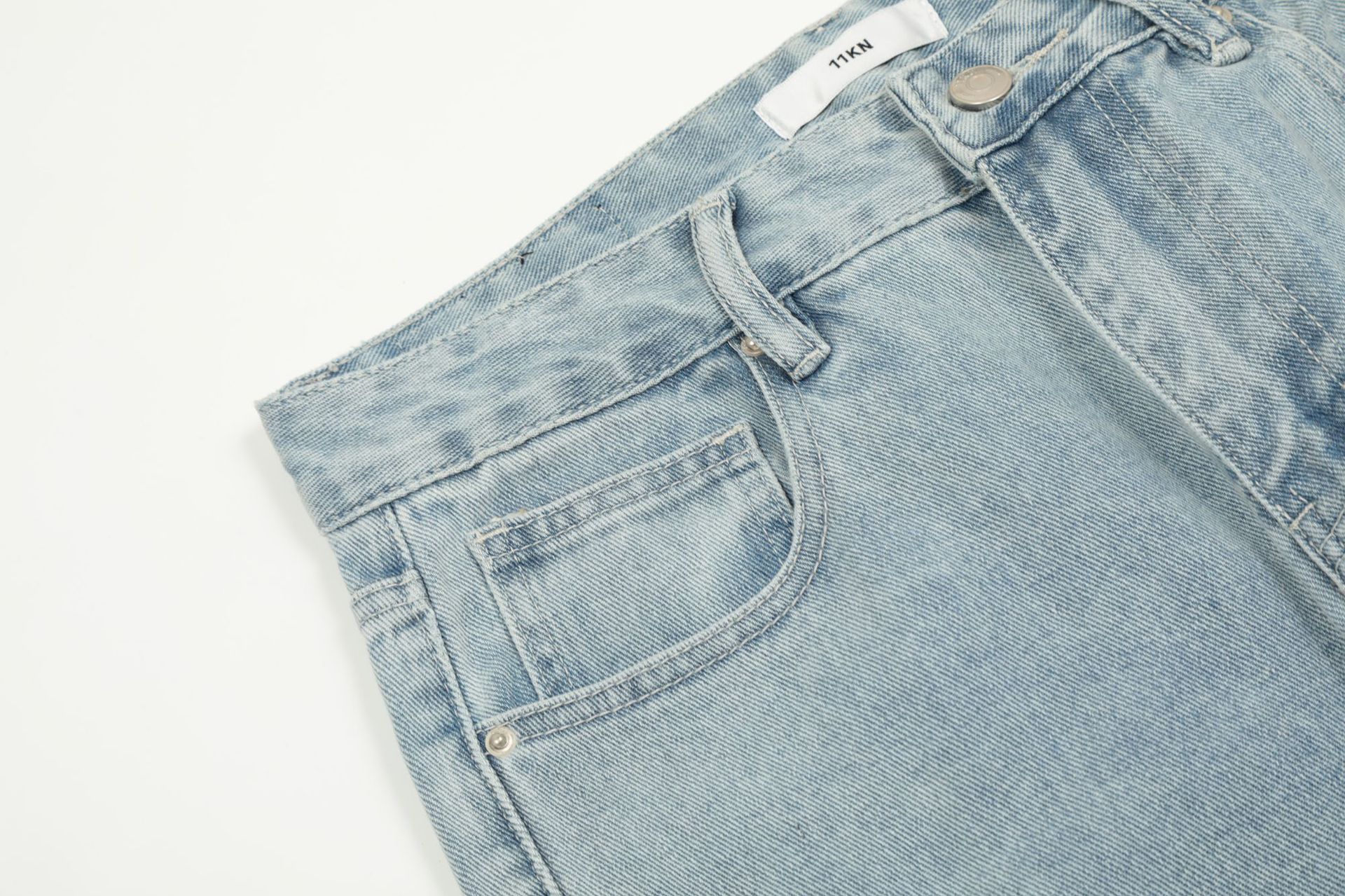 Title 5, Jeans American High Street Micro Flare Patchwor...