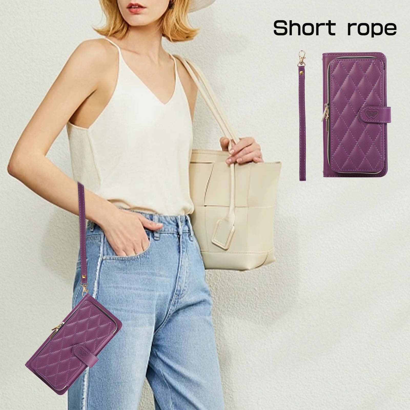 Dark Purple Short Rope