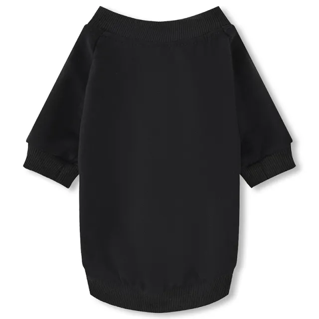 Blank Pullover Sweater Pet Clothes Black - Shop at LoveMi