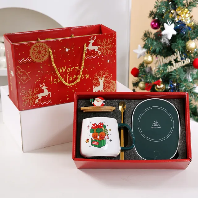 Creative Christmas Gift Box Set Gift Mug Christmas Man Wood - Shop at LoveMi