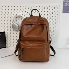 High-grade Commuter Backpack - Brown - View 1