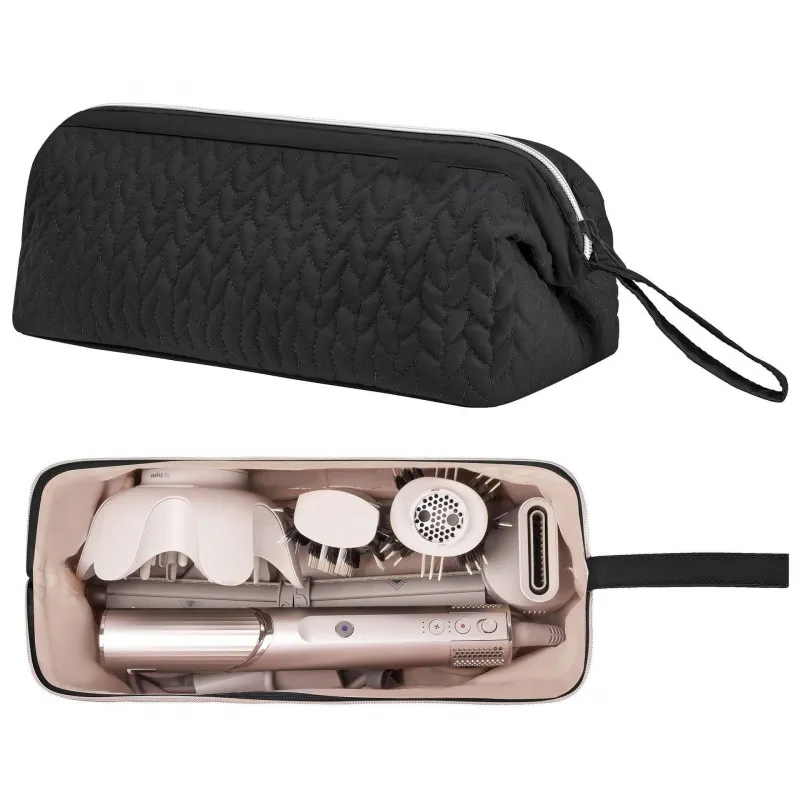 Hair Dryer Accessories Multifunctional Storage Bag - Black