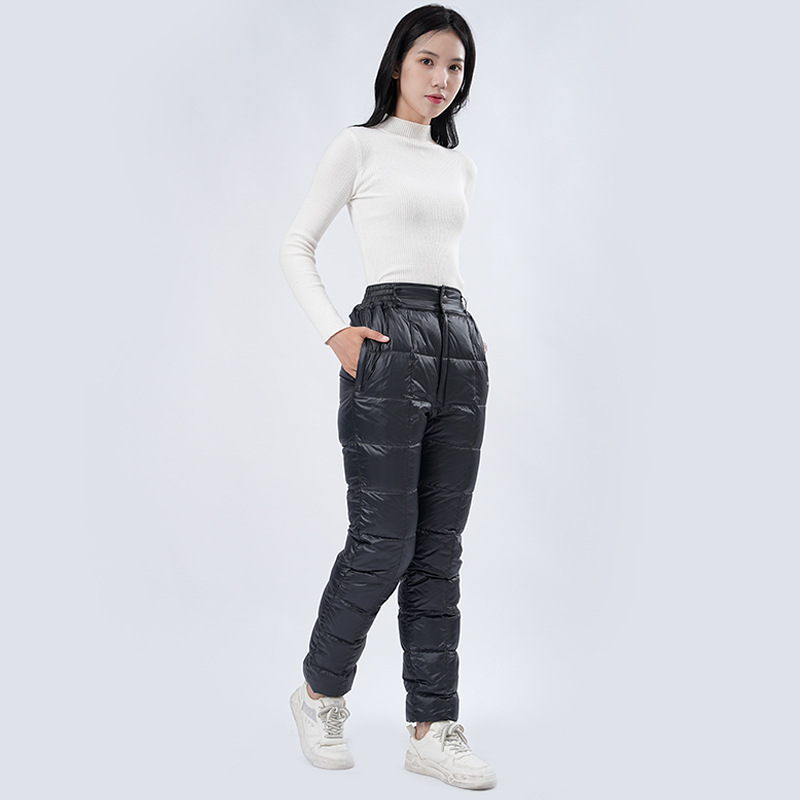 Thickened Breathable Waterproof And Warm Womens Pants
