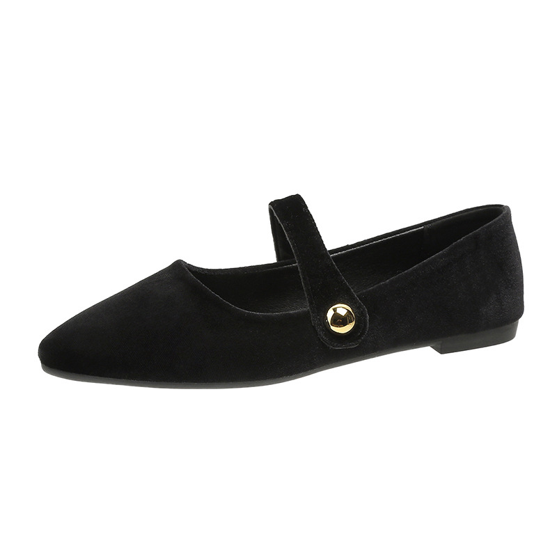 Faux Suede Mary Jane Pumps, picture 5 of 5