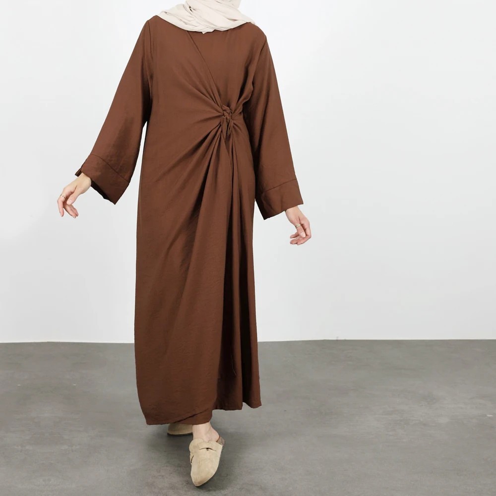 New Lace-up Belt Casual Party Dress