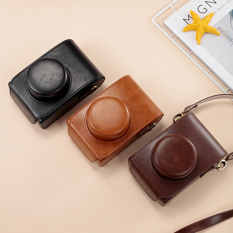 X100VI Camera Leather Protective Cover