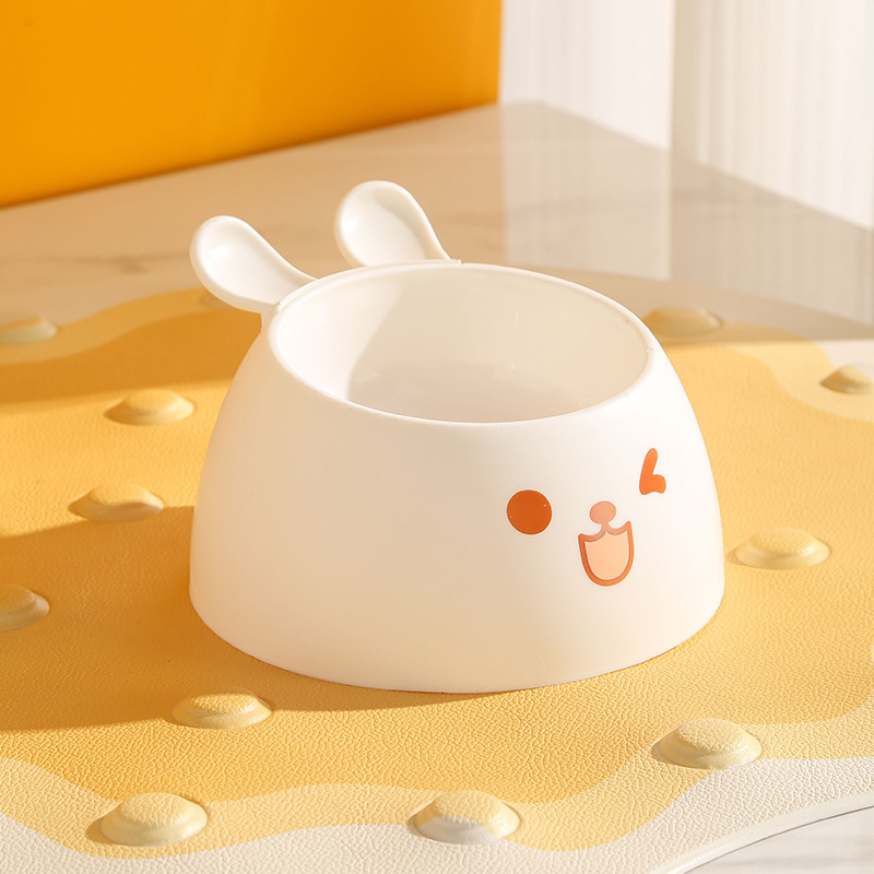 Pet Bowl Cat And Dog Food Bowl Ins Cream Rabbit Stainless Steel