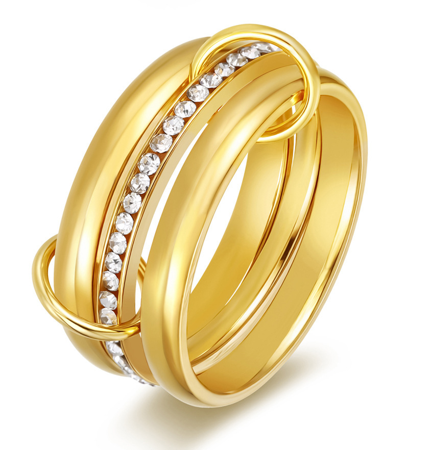 Fashion Simple Stainless Steel Ring