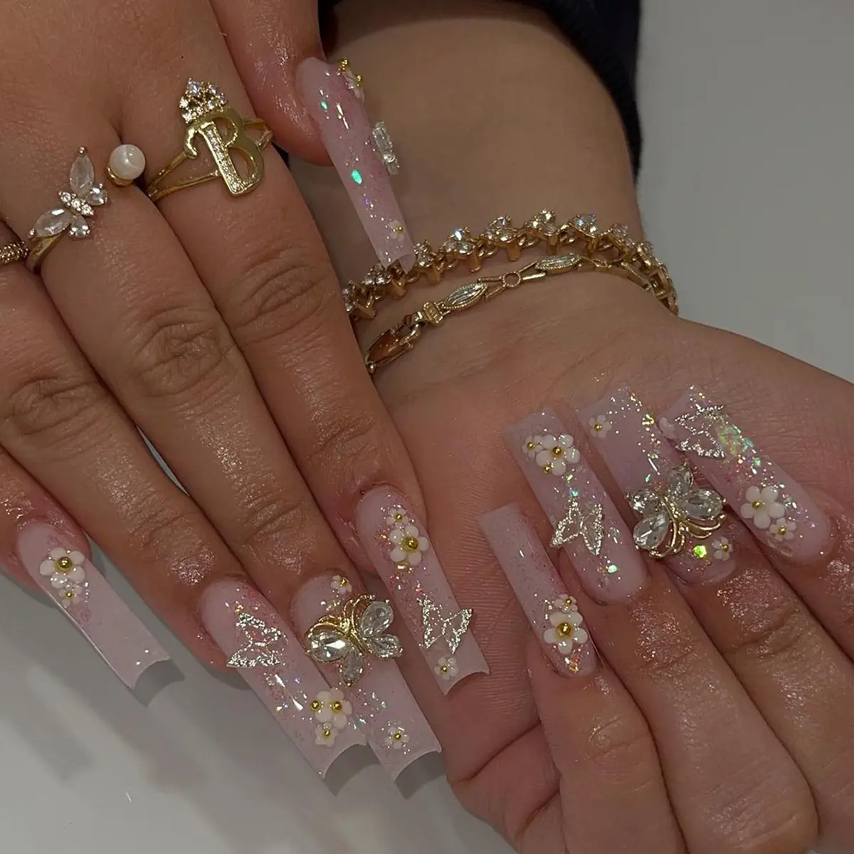 Butterfly Wearable Nail Art Stickers