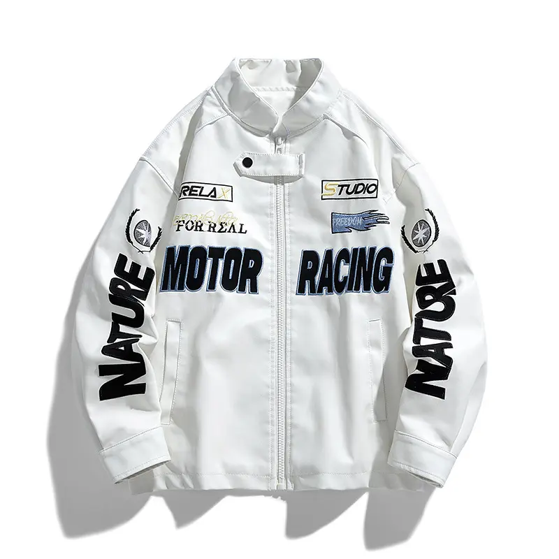 American Motorcycle Jacket Cotton-padded Men's Autumn