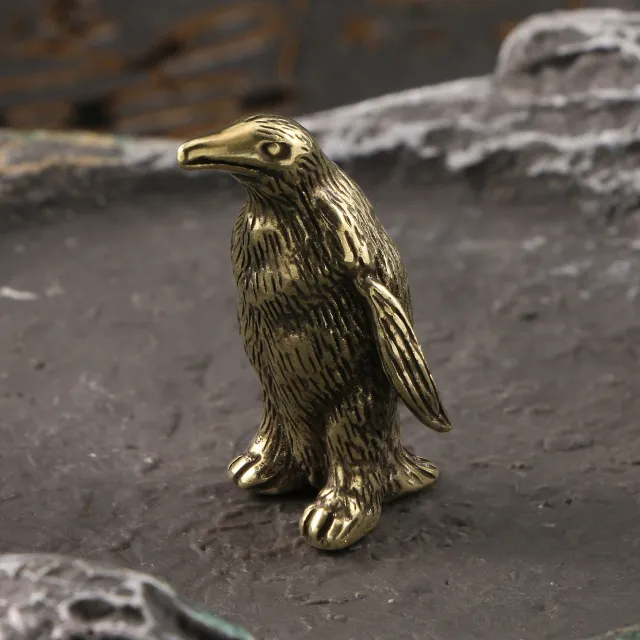 Solid Copper Emperor Penguin Brass Ornaments Penguin - Shop at LoveMi