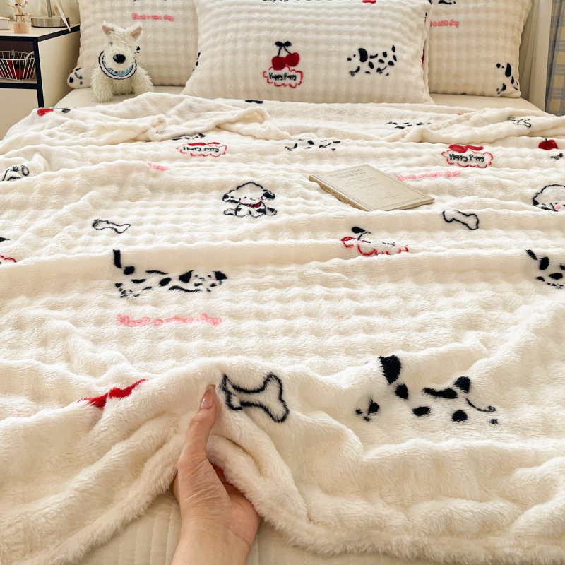 Bubble Fleece Blanket, picture 3 of 12