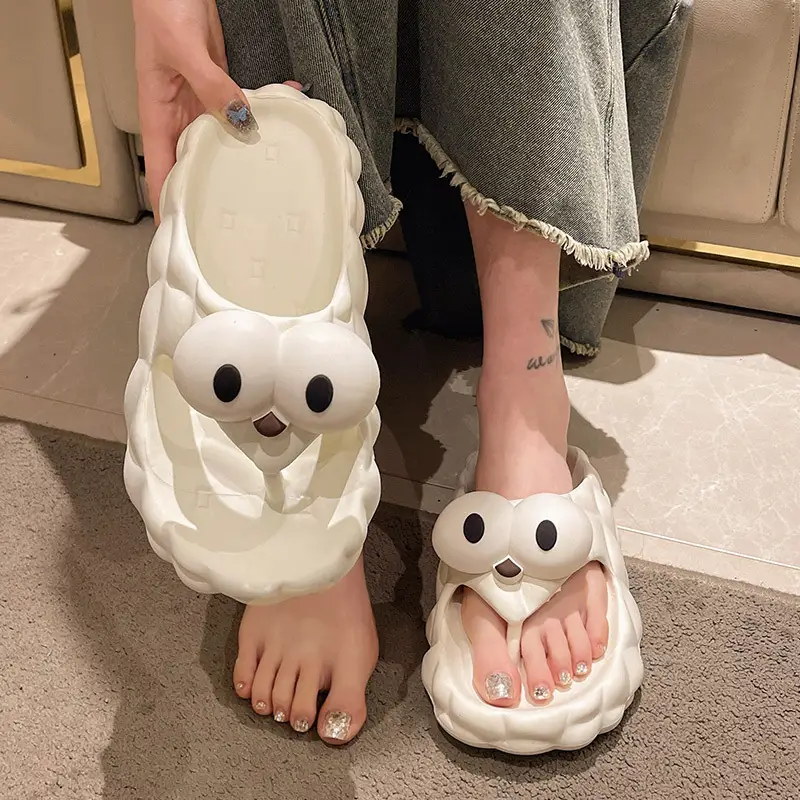 Korean Cartoon Cute Net Red Wind Beach Slippers