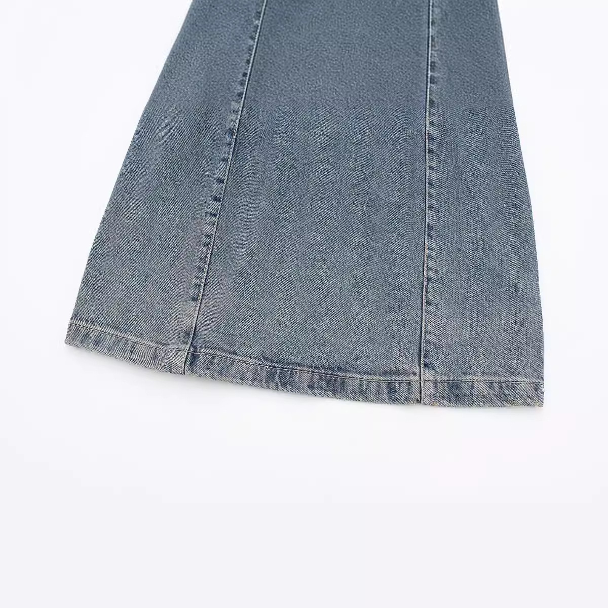 Spring Women's Fashion Slim-fitting Simple Denim Dress