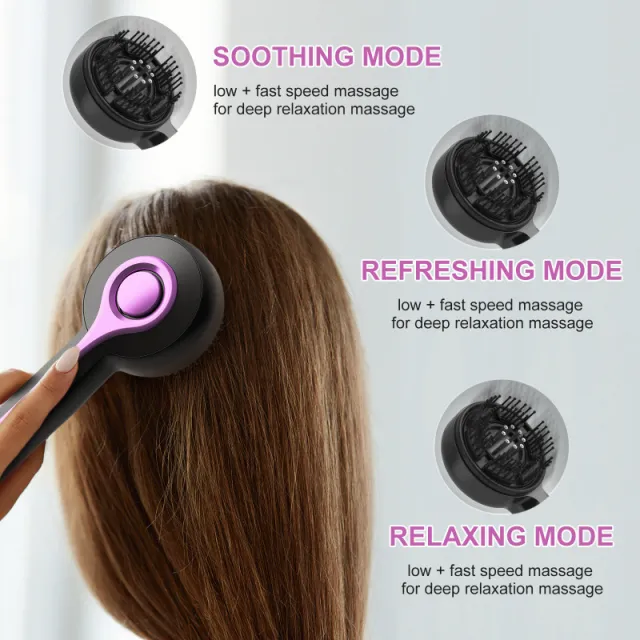 Anti leak Hair Brush Import Comb Massage Instrument Red - Shop at LoveMi