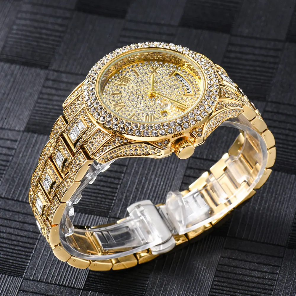 Outside the Watch Fashionable High-end Double Calendar Business Full