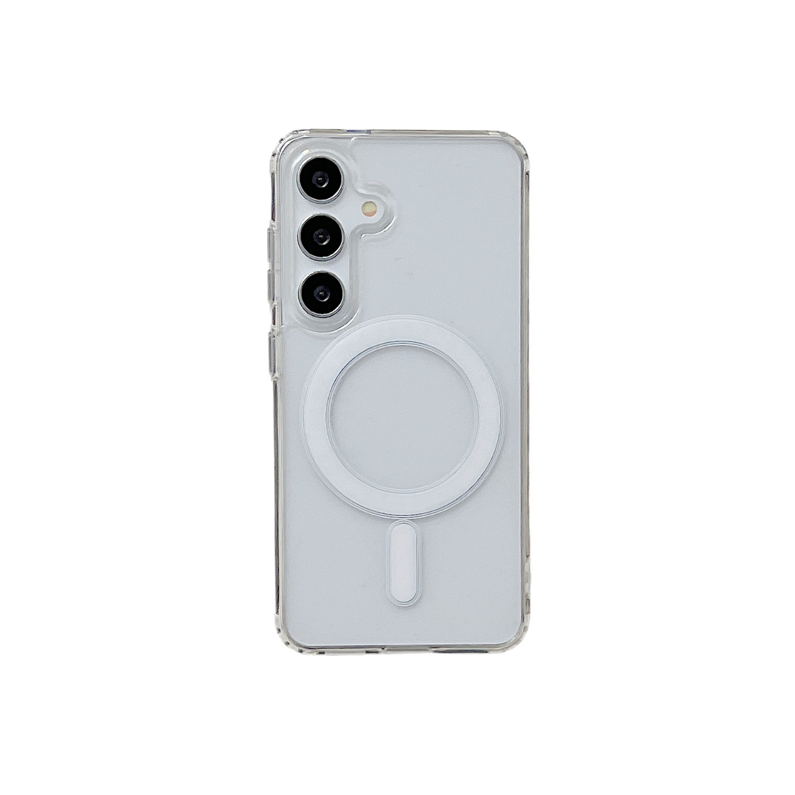 Simple Magnetic Drop-resistant Transparent Phone Case - Image 2