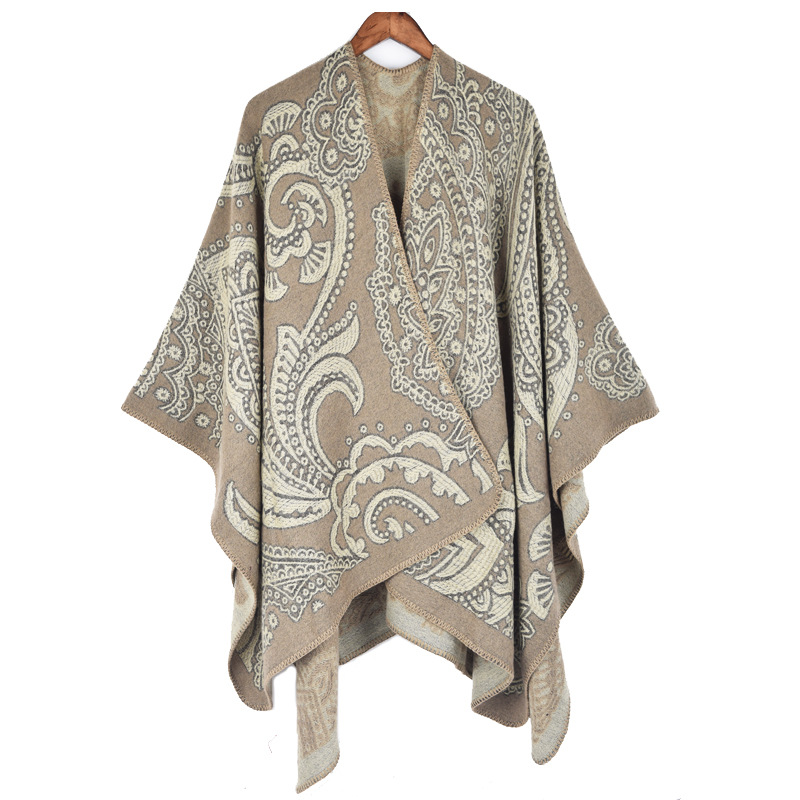 Fashionable Autumn And Winter Cashmere Women’s Scarf All-matching Warm Shawl Cape
