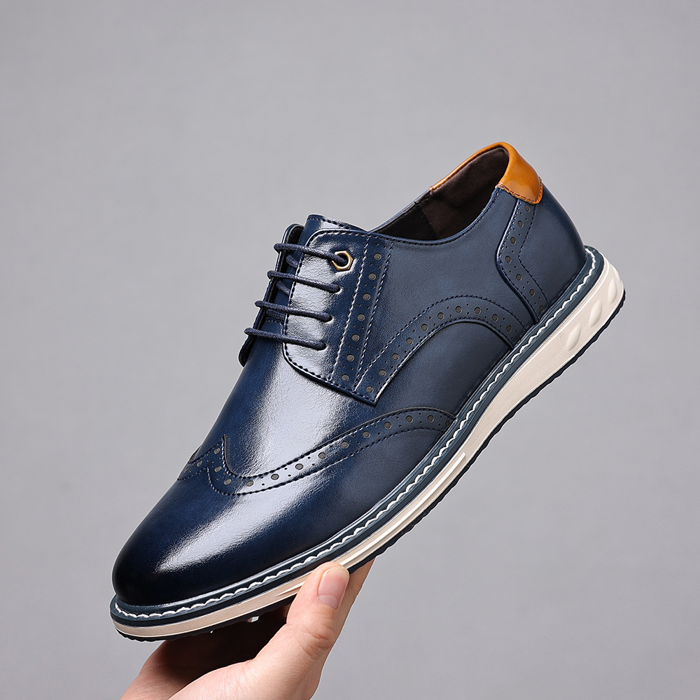 British Mens Business-Casual Leather Shoes