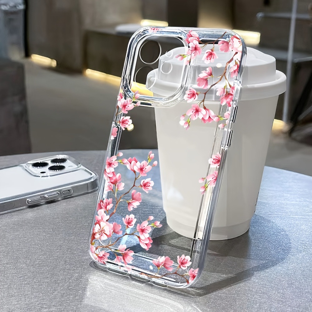 Peach Blossom Space Phone Case Full-Body Cover 3
