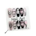 Handmade Medium-Length Nail Tips For Wearable Nails view 3