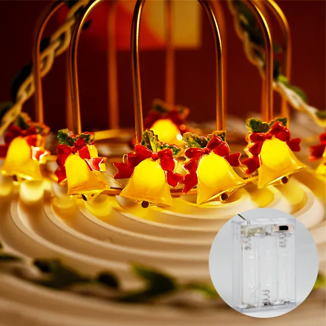 Led Christmas Ornamental Festoon Lamp Lighting Chain Battery Box Always Bright - Shop at LoveMi