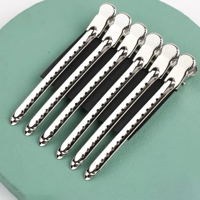 Stainless Steel Hair Styling Hair Root Fluffy Hand Push Corrugated Clip Silver 1 - Shop at LoveMi