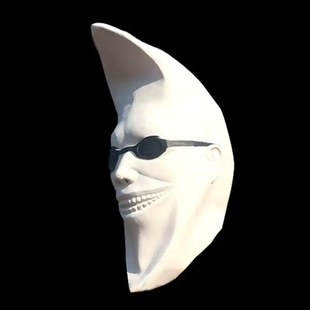 White Moon Head Cover Moon Mask Ball Party Moon Mask - Shop at LoveMi