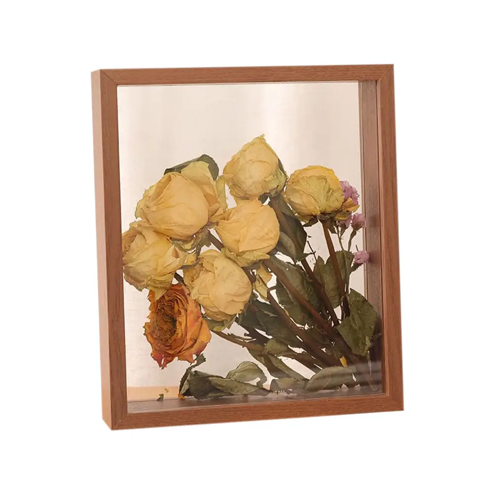 Acrylic Dried Flower Table Plastic Gift DIY Photo Frame
