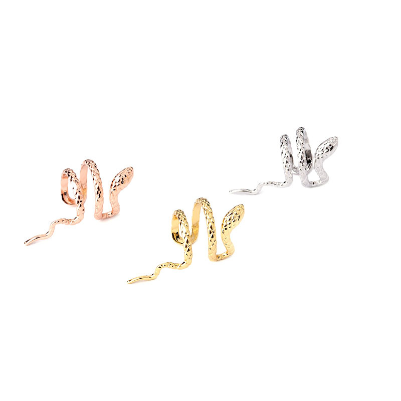Snake-shaped Ear Clip Integrated Non-piercing Earrings