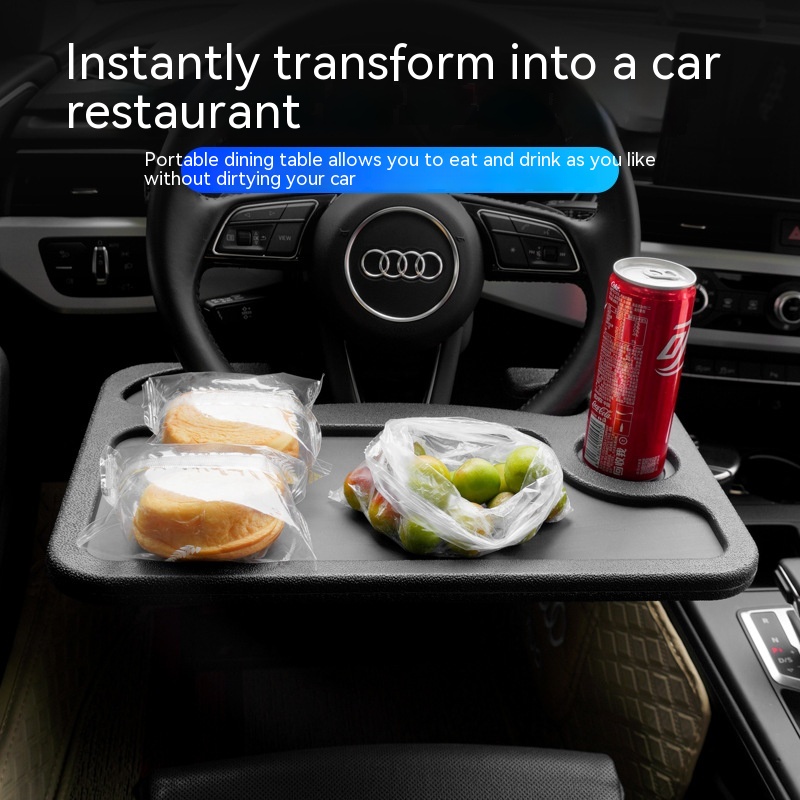 Onboard Steering Wheel Dinning Board Office Laptop Stand Tray - Image 16