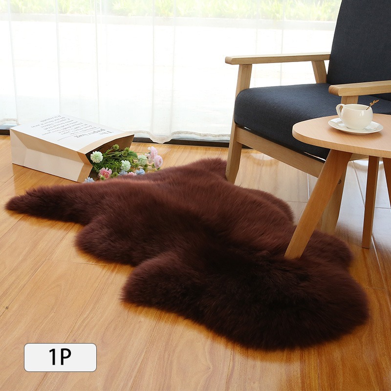 Australian Sheepskin And Wool Living Room Sofa Cushion Home Bay Window Mat