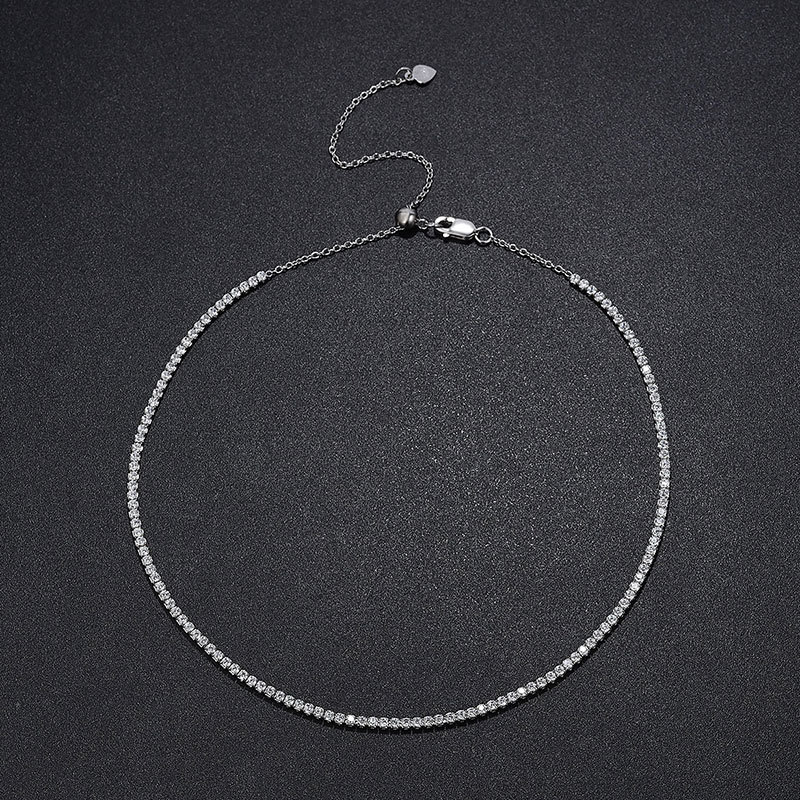 Light Luxury Minority Design High-grade Diamond Necklace For Women