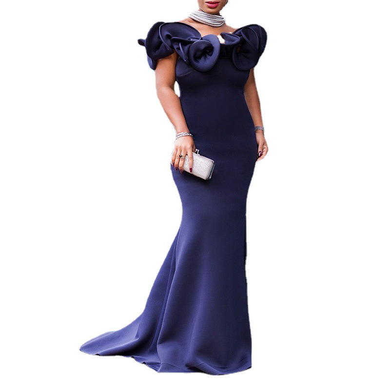 Off-Shoulder Wrap Maxi Dress, picture 2 of 4
