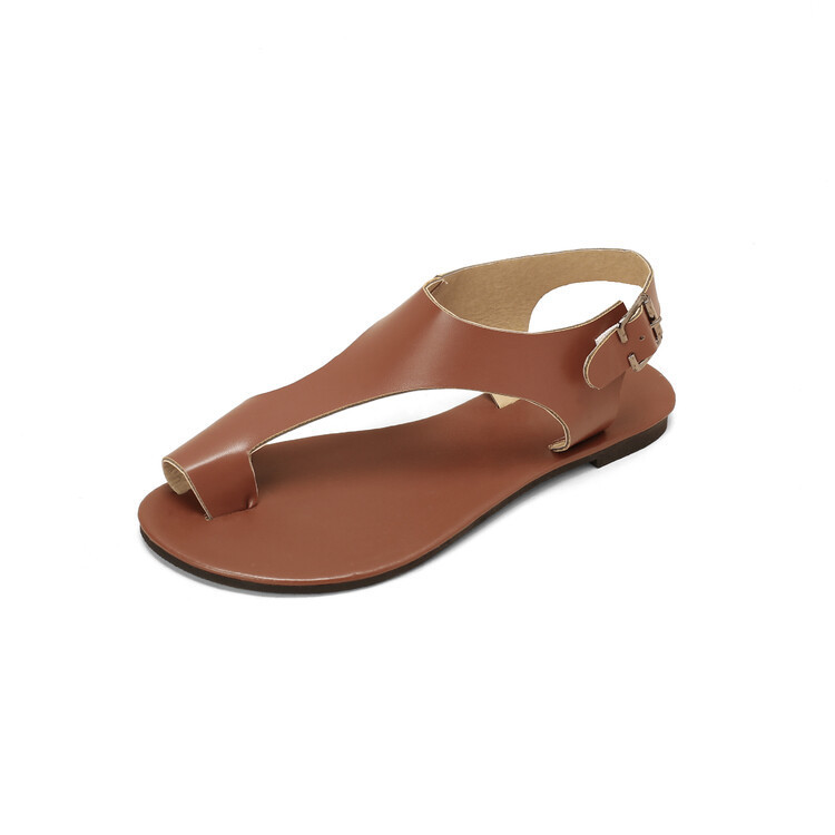 Toe-Loop Strap Sandals