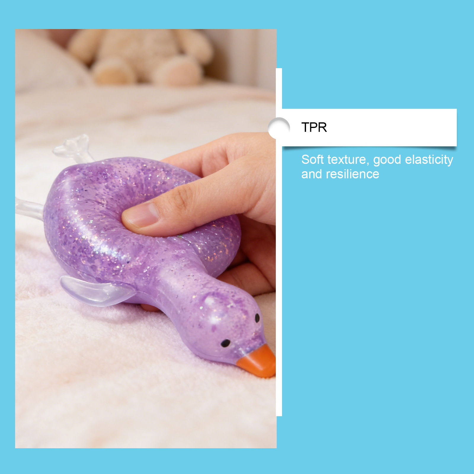 Slow-rebound Duck Squeeze Toy