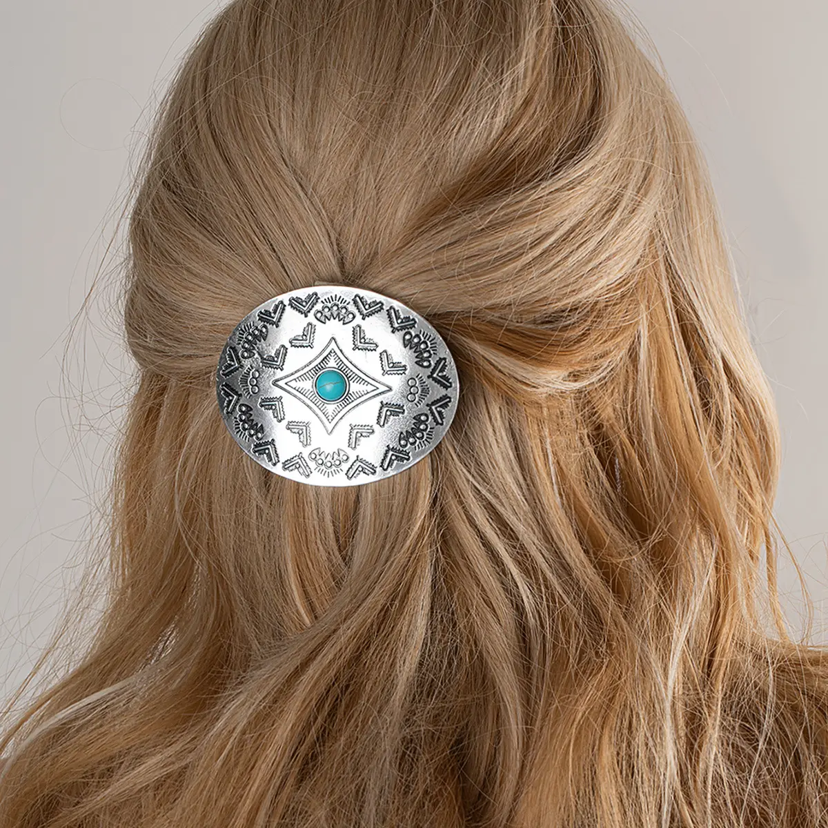 Geometric-pattern Womens Hair Accessory Clip