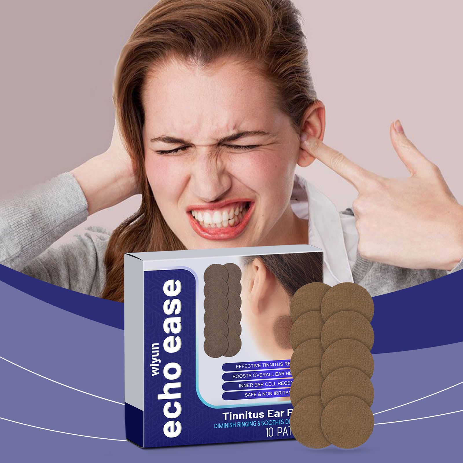 Ear Nursing Adhesive Bandage Discomfort