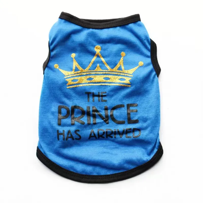 Pet Puppy Spring And Summer Vest Breathable - Blue Prince