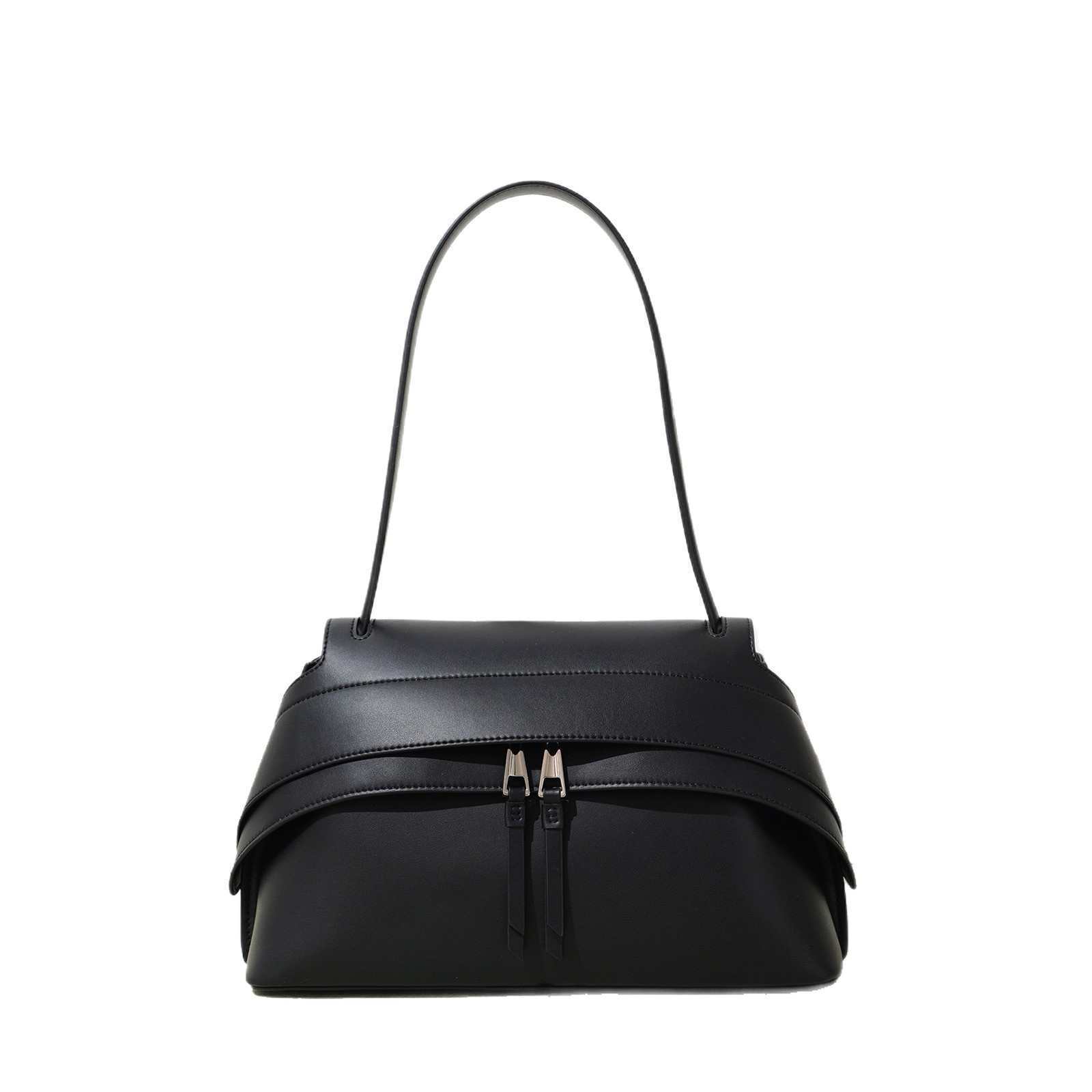Lock-Clasp Crossbody Handbag, picture 2 of 6