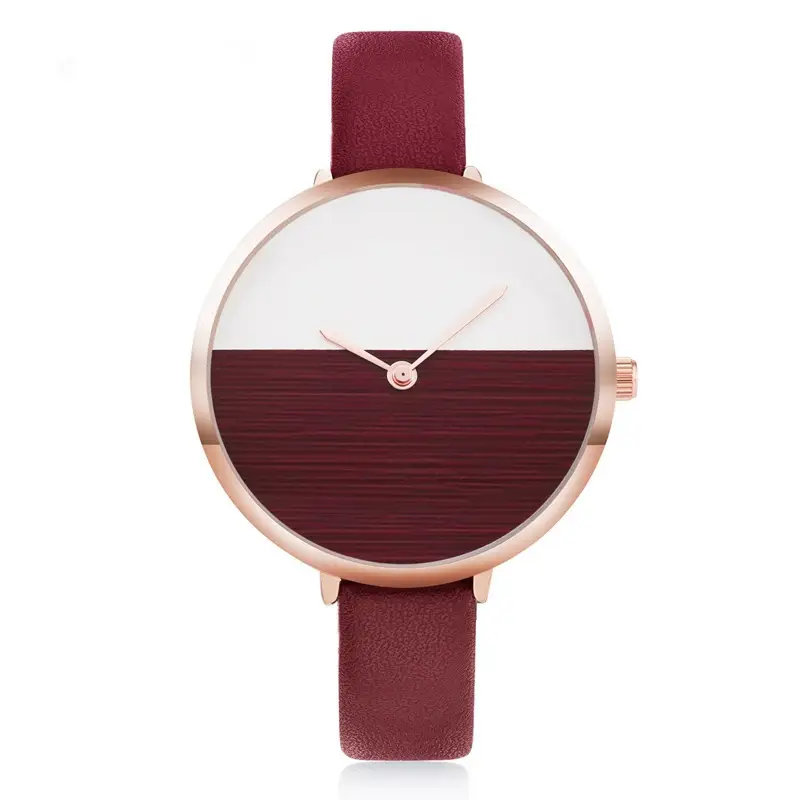 Students Korean Style Simple Women's Waterproof Fashion Quartz Watch Strap Foreign Trade