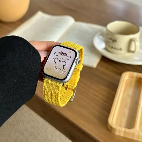 Knitted Nylon Woven Watch Strap