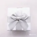 Gray White Small Packing Box