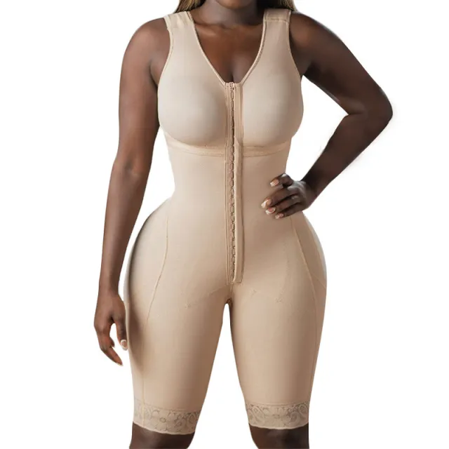 Women's Fashion Camisole Corset One piece Skin Color - Shop at LoveMi