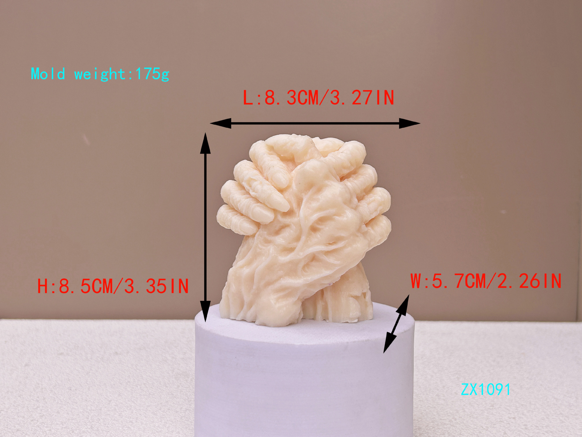 ZX1091 Zombie Hand Mold