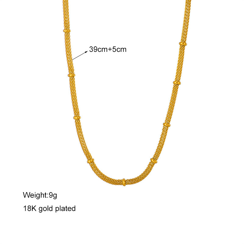Fashion A Wire Fence Simple Bamboo Necklace Bracelet