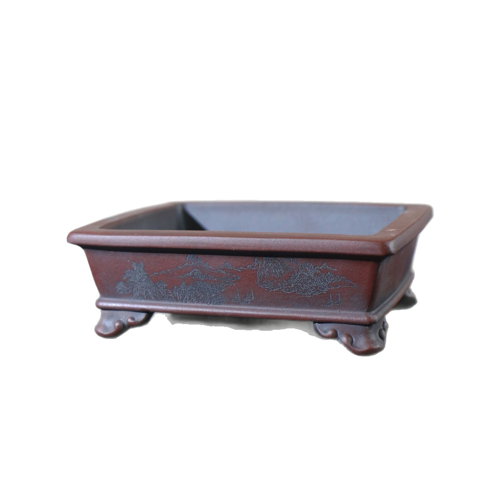 Rectangular Yixing Clay Flower Pot, picture 4 of 5