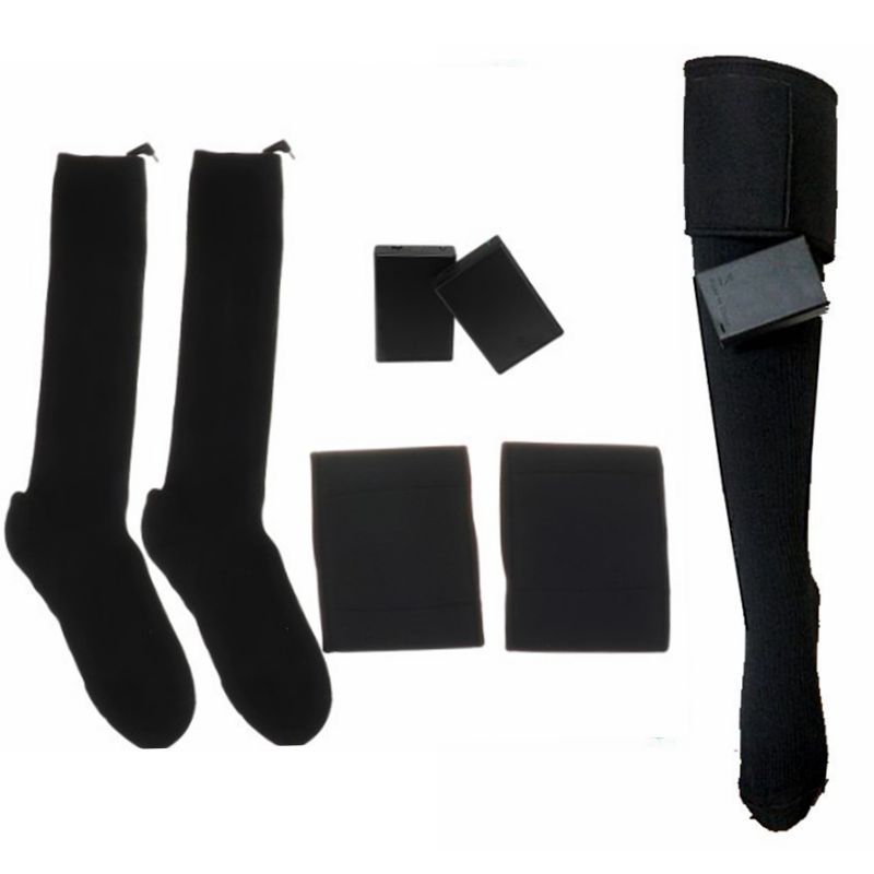 Title 3, Electric Heated Socks Battery Infrared Fever Me...