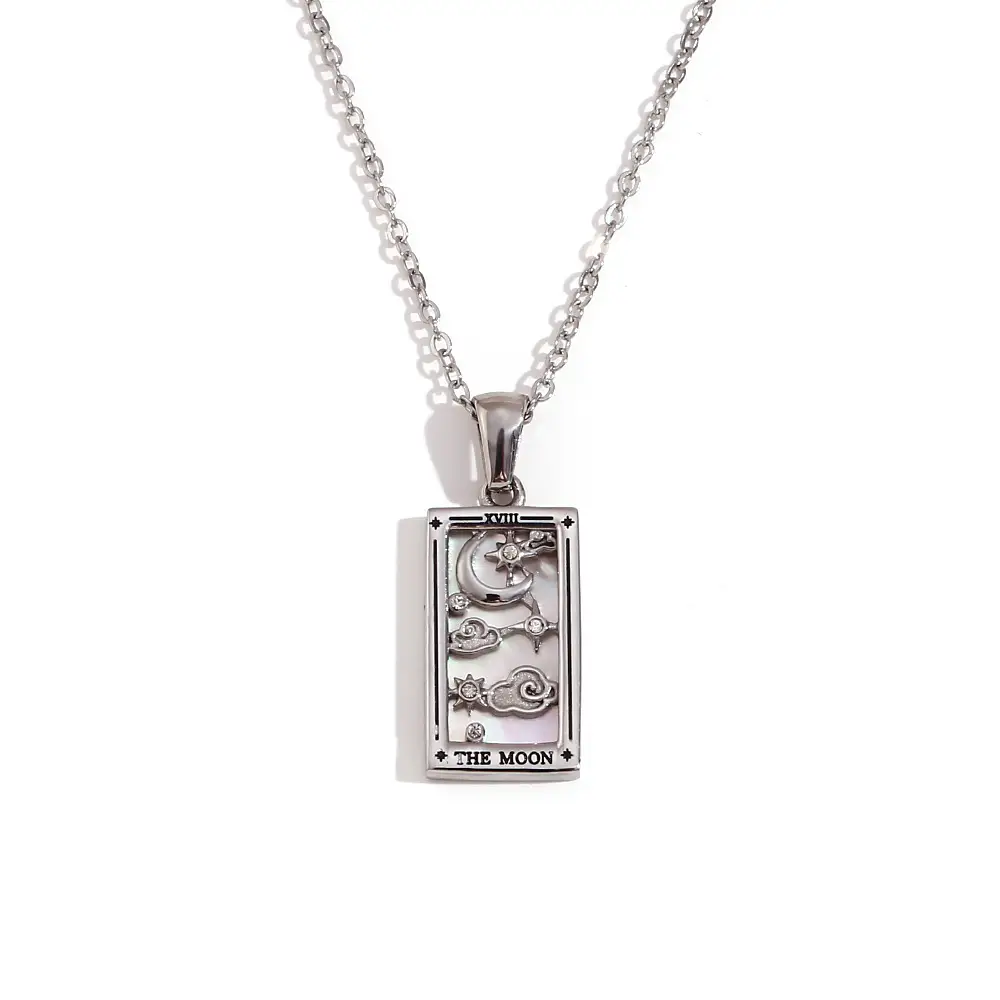 European And American Fashion Popular Niche Pendant Stainless Steel 18K Gold Plating